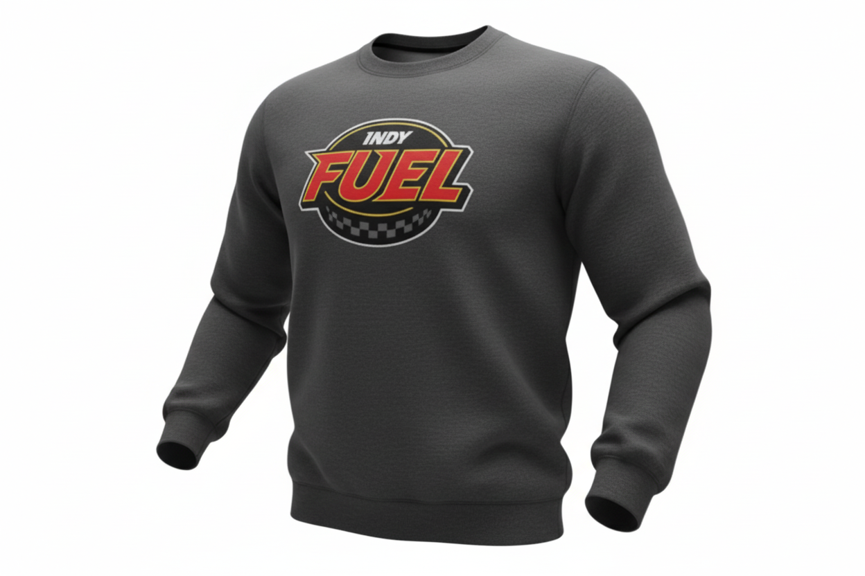 Fuel Primary Logo Charcoal Crew
