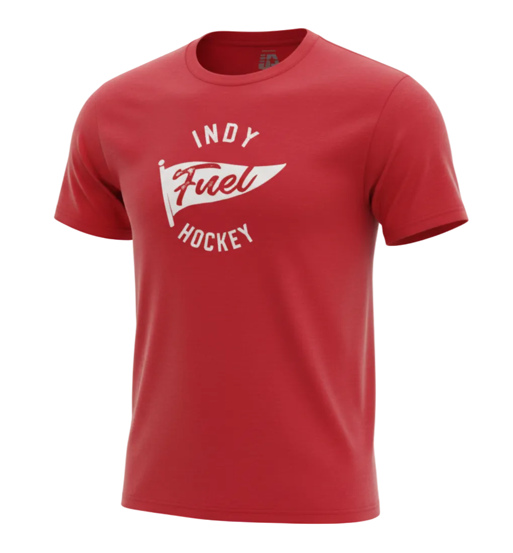 Fuel Youth Red Pennant Tee