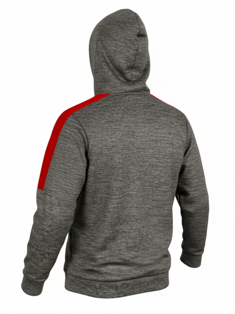 Fuel Dozer Grey Hoodie