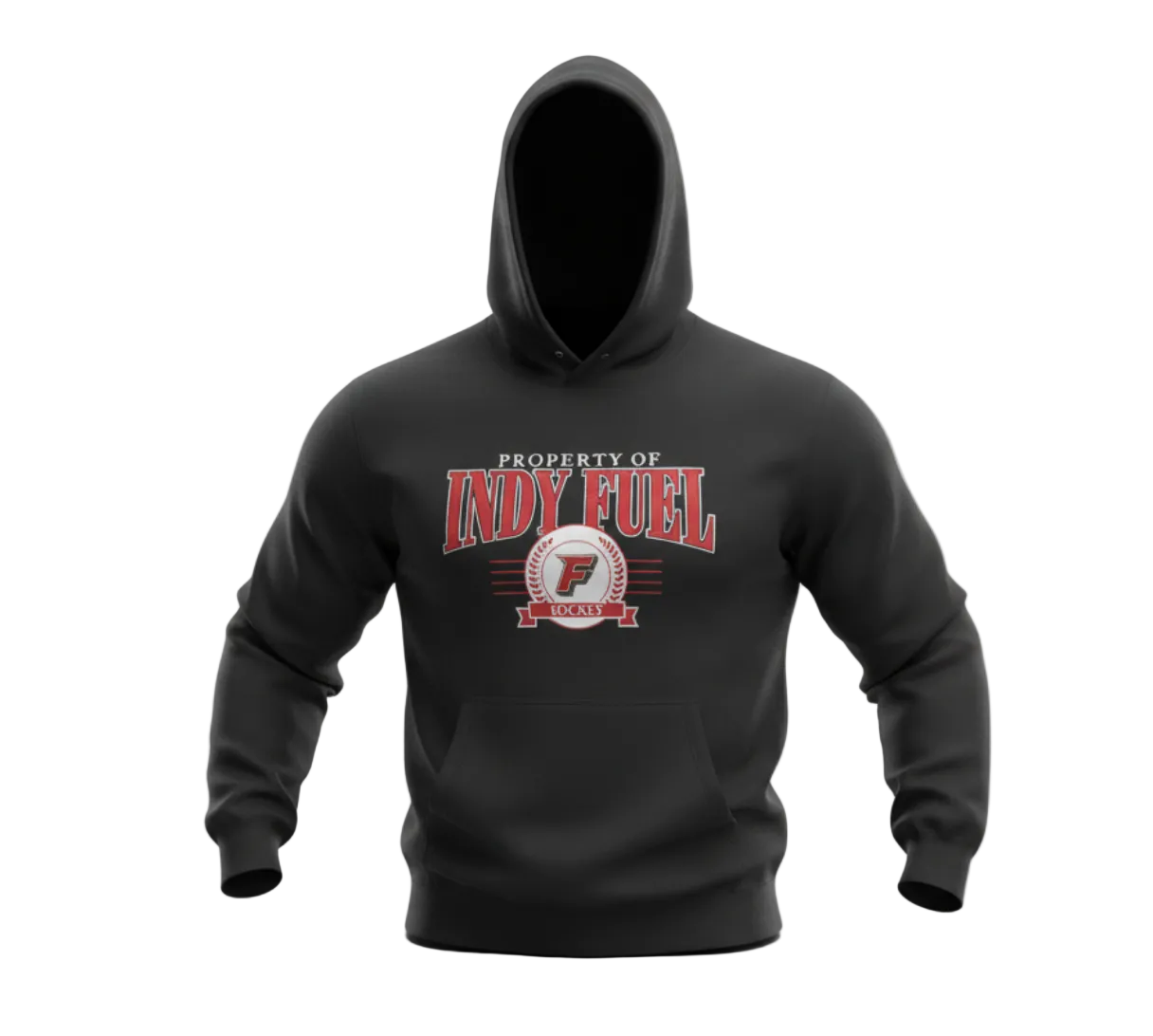 Fuel Wreath Black Hoodie