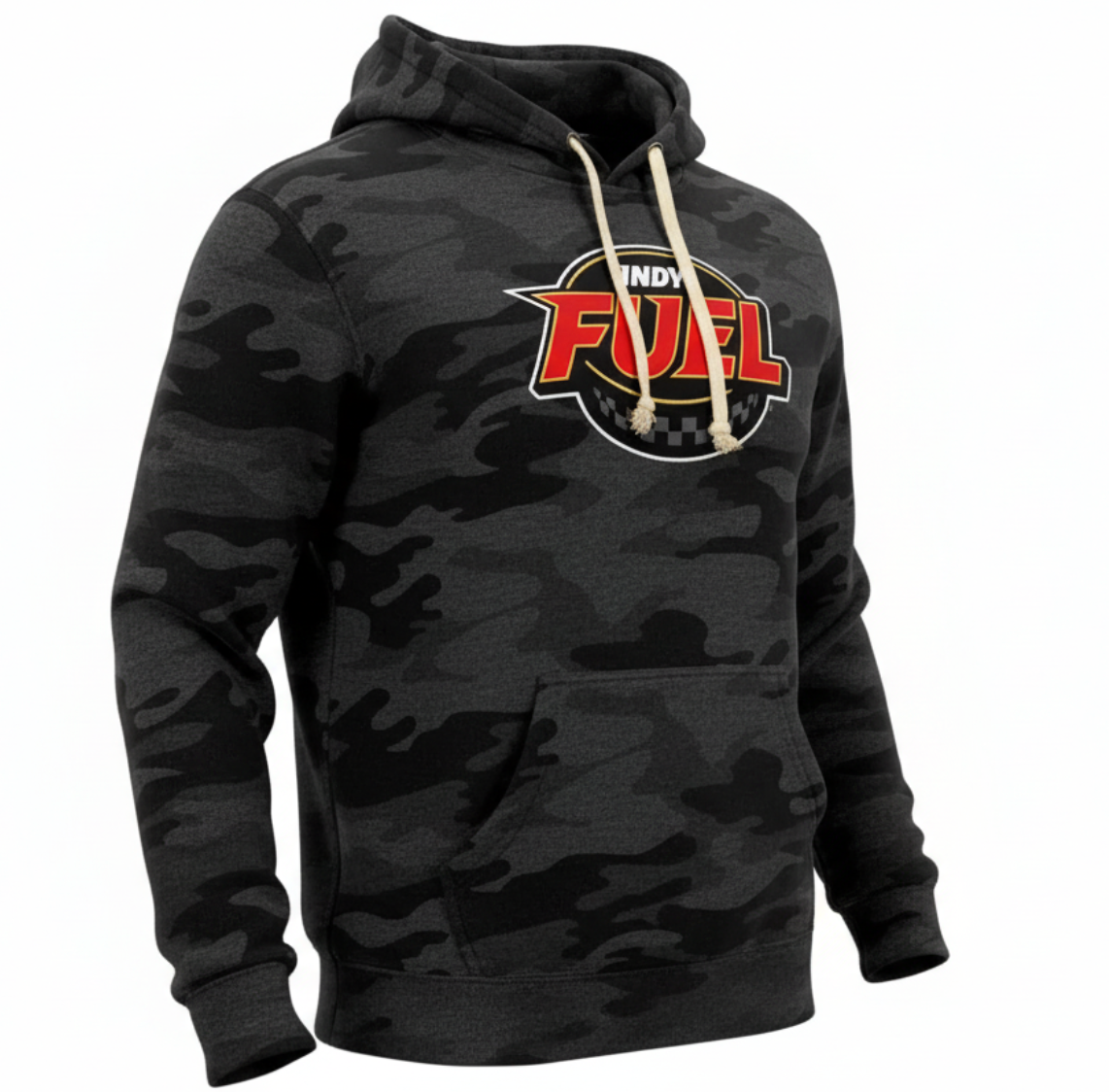 Fuel Black Camo Hoodie