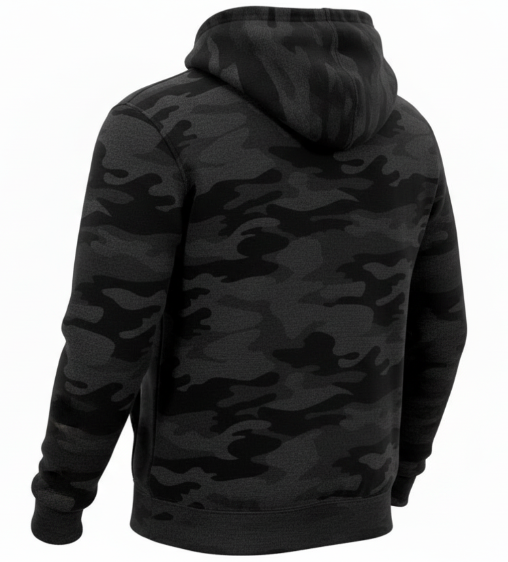 Fuel Black Camo Hoodie
