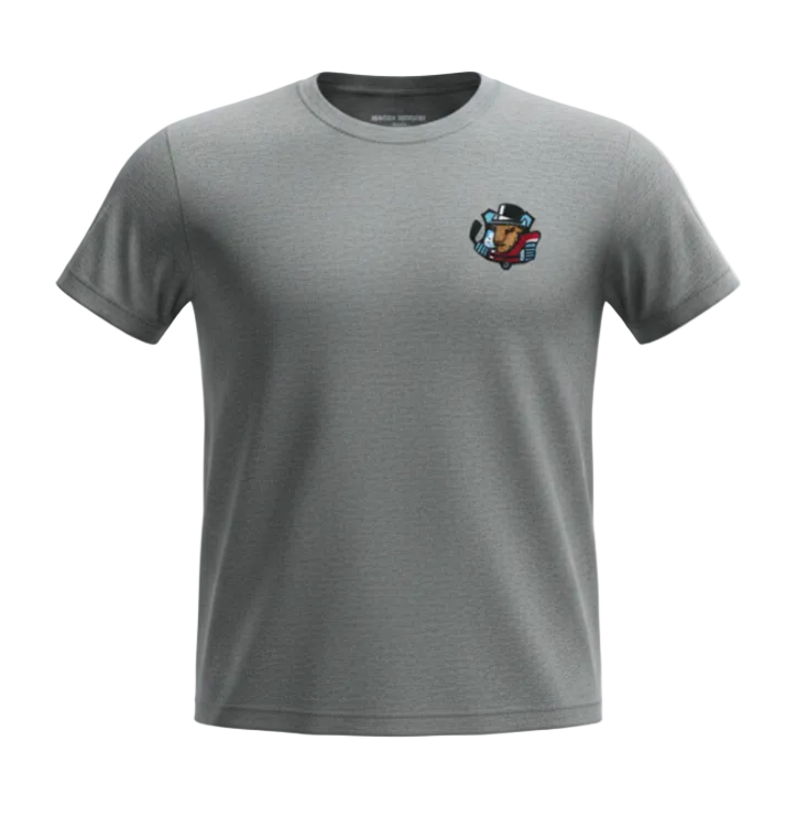 Bison Grey Illinois Tee