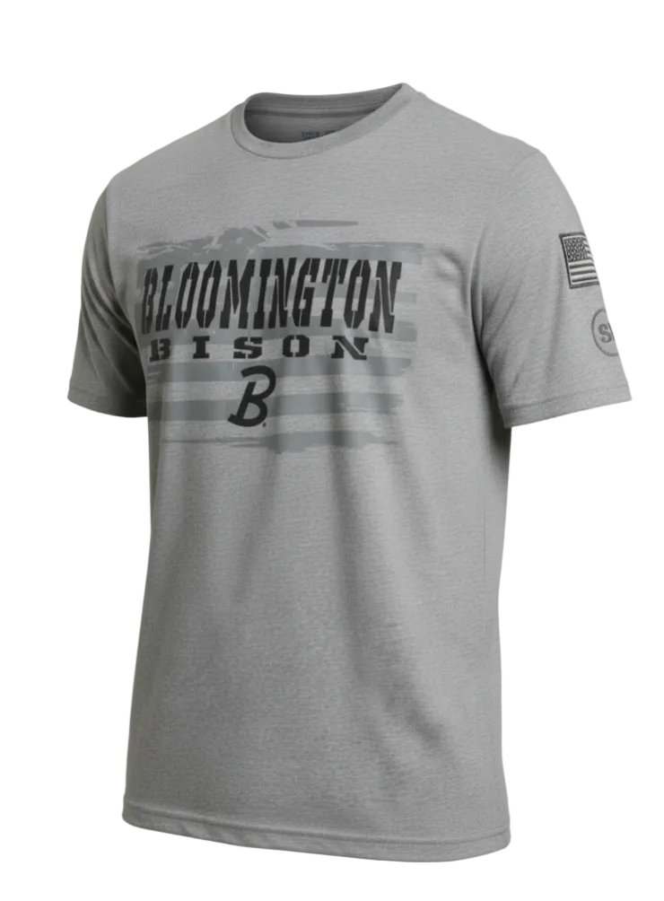 Bison OHT Booyah Grey Tee