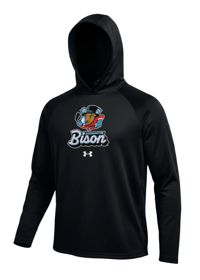 Bison Tech Black Hoodie