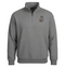 Bison Womens Powerblend Grey 1/4 Zip