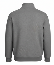 Bison Womens Powerblend Grey 1/4 Zip