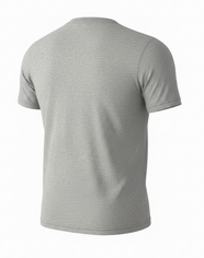 Bison Half Ice Grey Tee