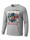 Bison Youth Grey Long Sleeve Tee