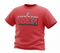 Bison Youth B Logo Red Tee