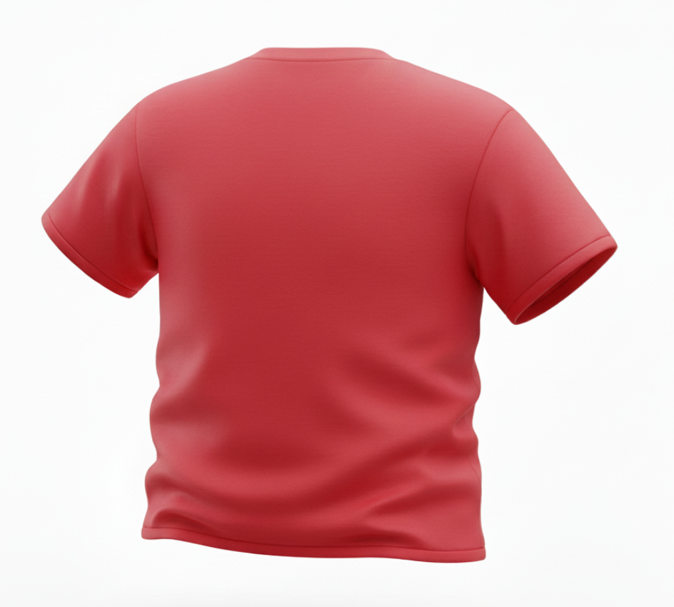 Bison Youth B Logo Red Tee