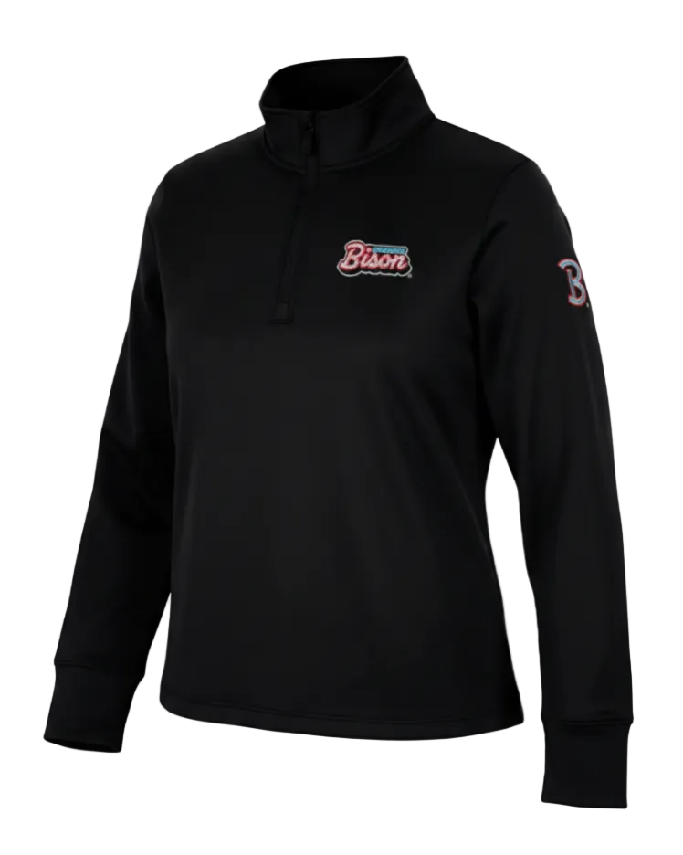 Bison Womens Motion 1/4 Zip