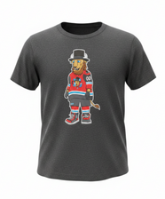 Bison Youth Mascot Black Tee
