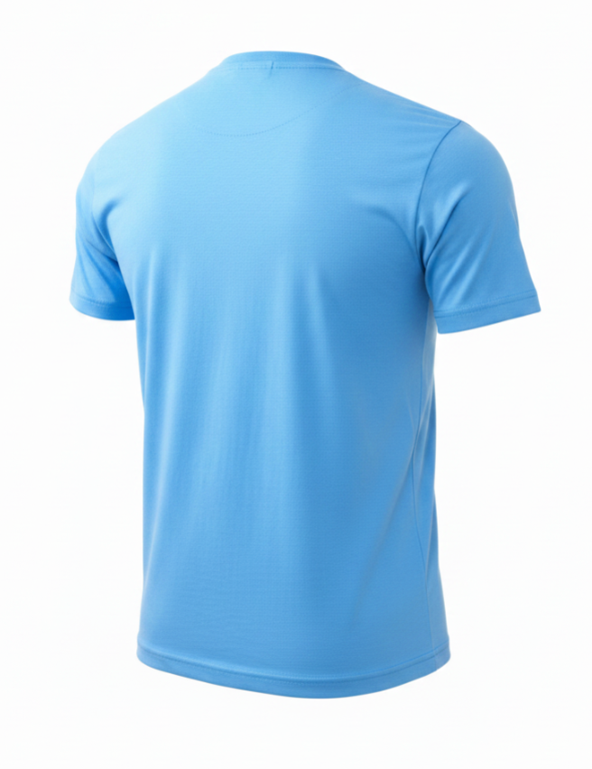 Bison Manhattan Blue Tee
