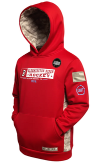 Bison Youth OHT MOS Red Hoodie