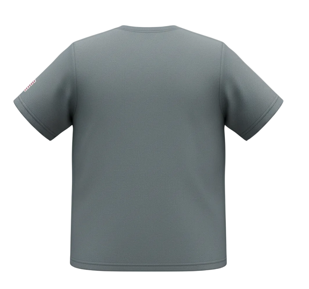 Bison OHT AEC Grey Tee