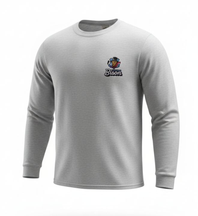 Bison Inaugural Oatmeal Tee