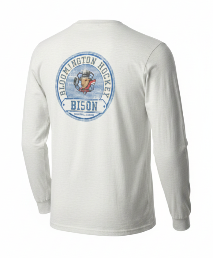 Bison Inaugural Oatmeal Tee