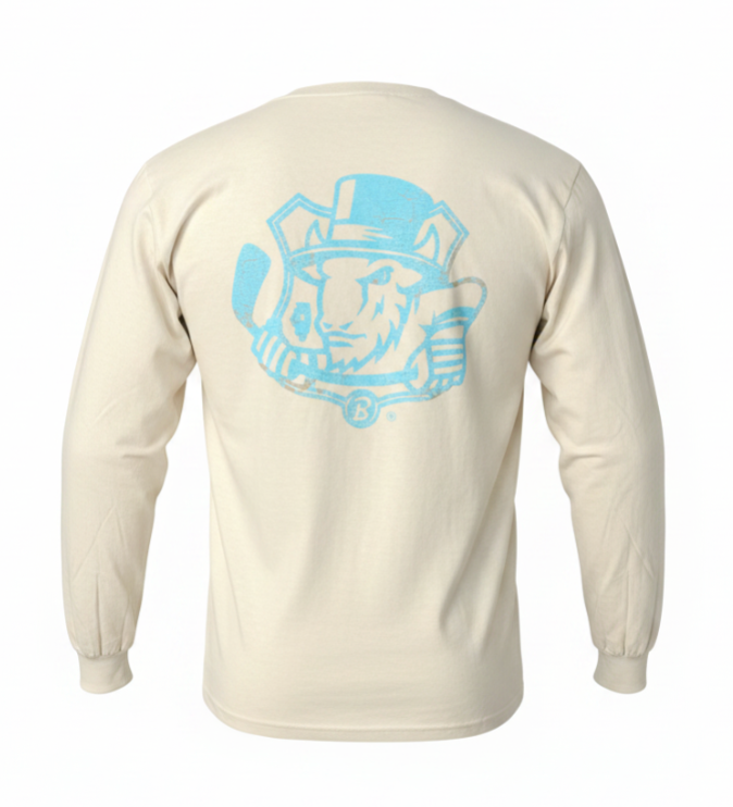 Bison Cappuccino Long Sleeve Tee