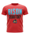 Bison Territory Red Tee