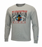 Bison Oxford Grey Long Sleeve Tee