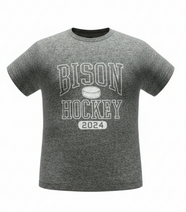 Bison Snow Grey Tee