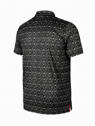 Fuel Hockey Print Black Polo