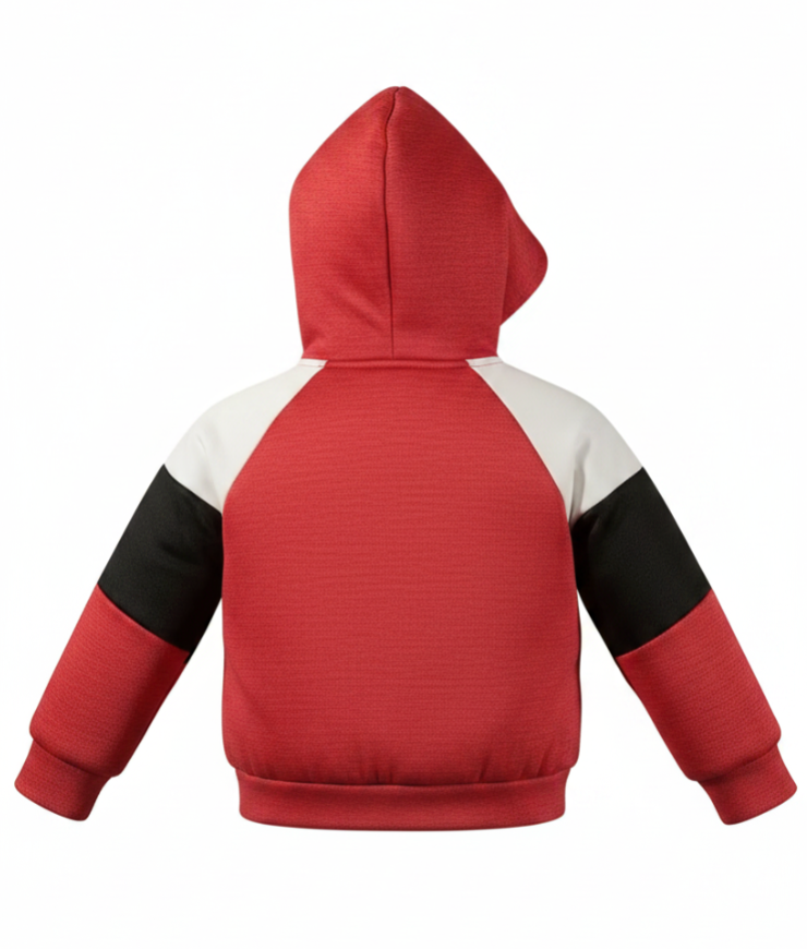 Fuel Toddler Spirit Red Full Zip Hood