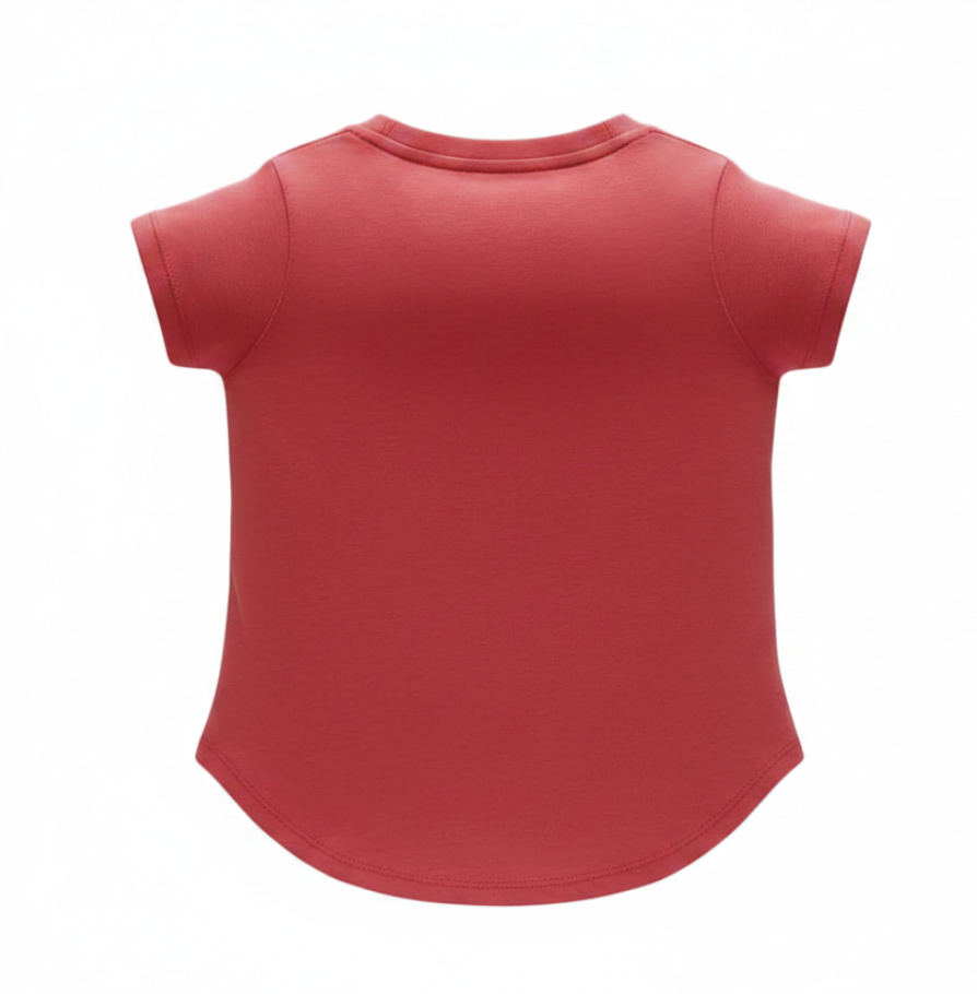 Fuel Girl's Flame Princess Red Tee