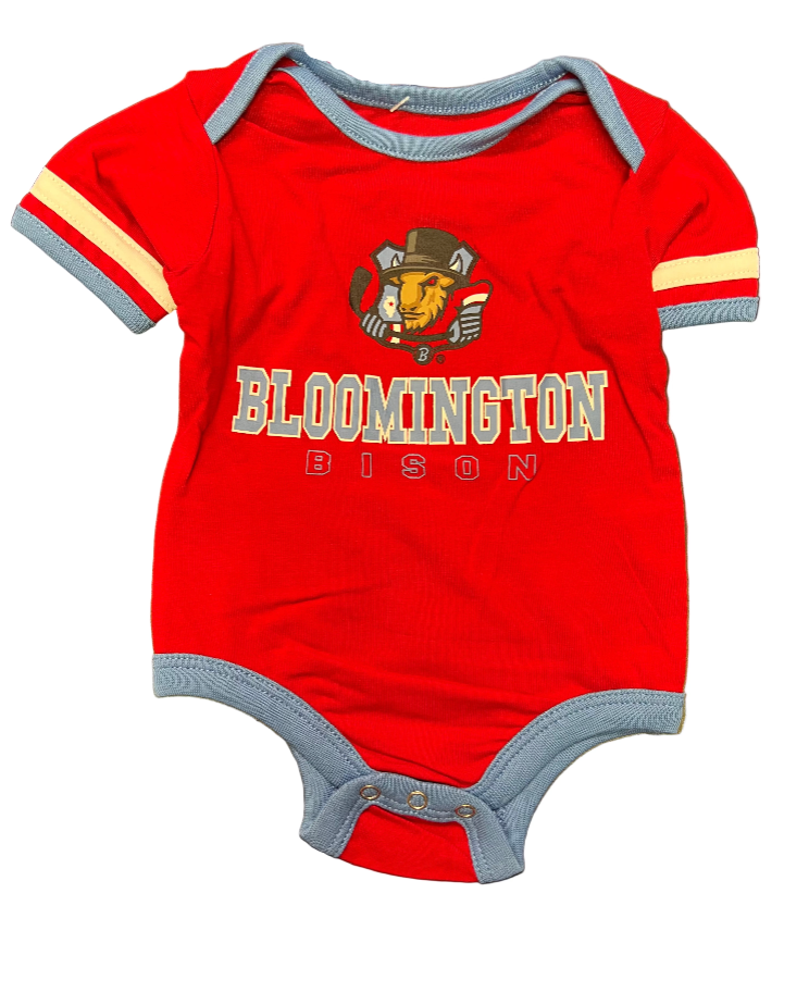 Bison Infant Gift Onesie/Bib Set