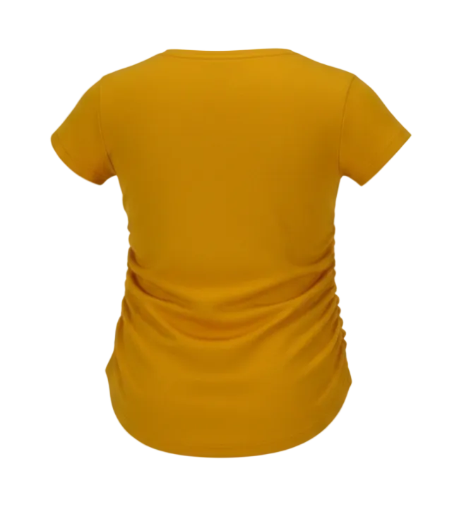 Freight Youth Girl's Bree Yellow Tee