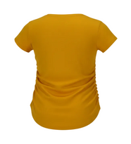 Freight Youth Girl's Bree Yellow Tee