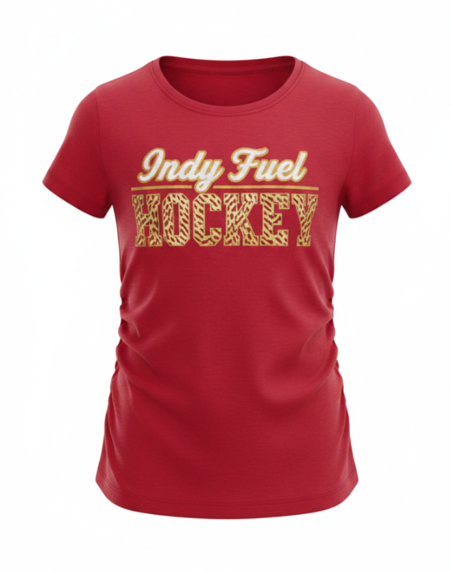 Fuel Youth Girl's Bree Red Tee