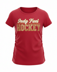 Fuel Youth Girl's Bree Red Tee