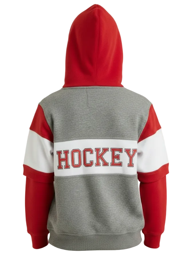 Fuel Toddler Bert Red Grey Jacket