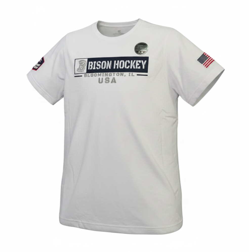 Bison OHT Q White Tee