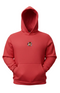 Bison Strauss Red Longsleeve Hooded Tee