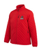 Bison Top Red Puffer Jacket