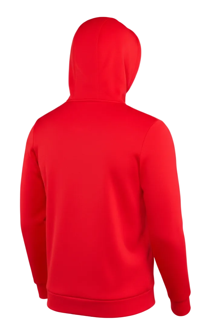 Bison Fleece Red Hoodie