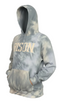 Bison Wild Blue Dyed Hoodie