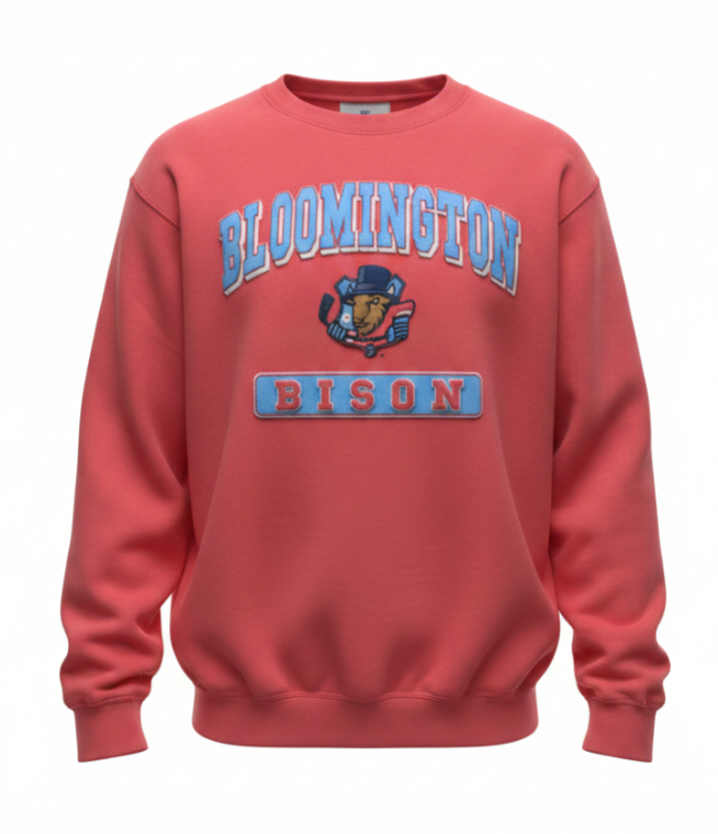 Bison Cavendish Red Crew