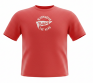 Bison Youth Pennant Red Tee