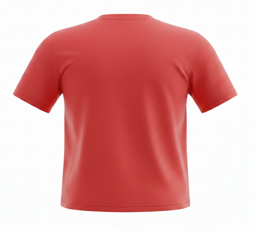 Bison Youth Pennant Red Tee