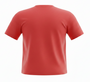 Bison Youth Pennant Red Tee