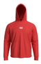 Fuel Strauss Red Hooded Windshirt