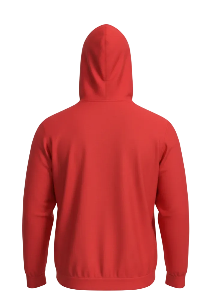 Fuel Strauss Red Hooded Windshirt