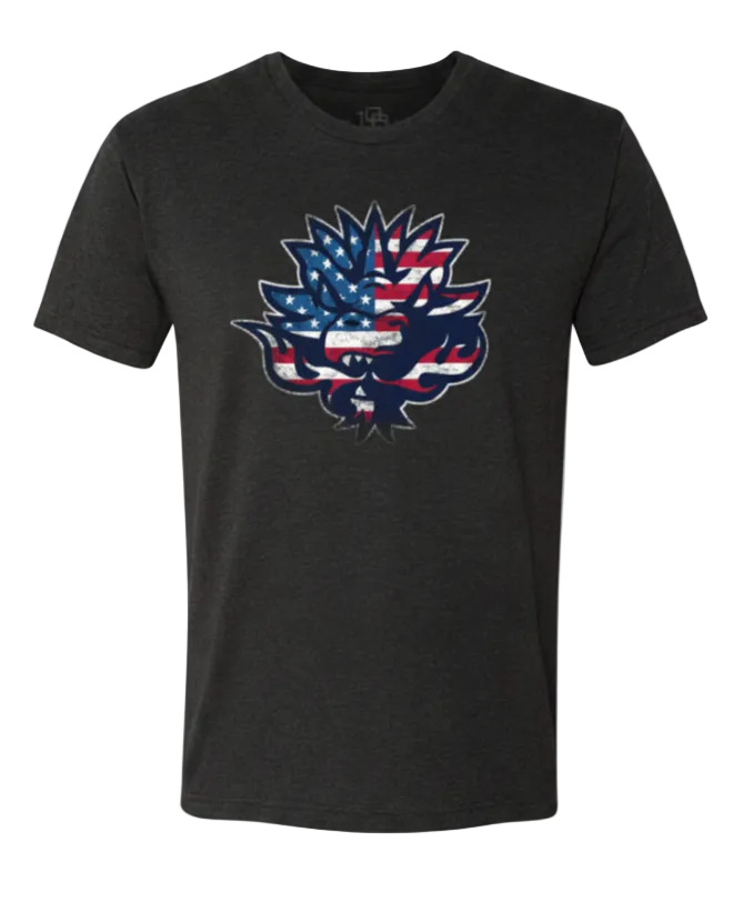 Fuel Patriotic Defender Grey Tee