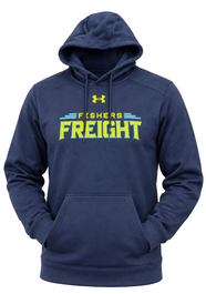 Freight Navy Fleece Hoodie