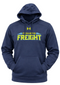 Freight Navy Fleece Hoodie