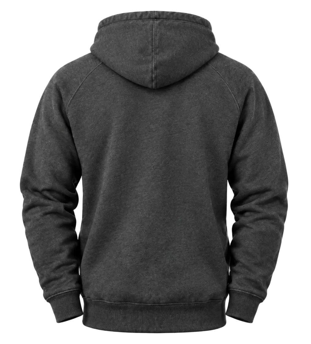 Fuel Triumph Fire Grey Hoodie